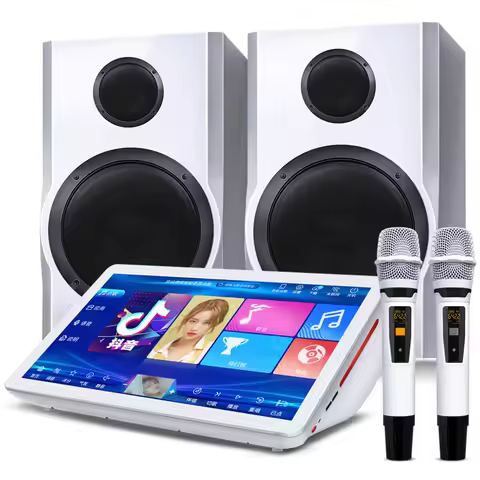 Factory Directly Offer 18.5'' 4K 8TB Touch Screen Karaoke Machine Dual System Karaoke System Player 