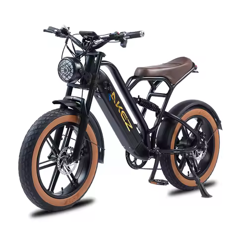 HOT SALE 750W 48V Full Suspension Electric Bike 20 Inch High Speed Ebike Fat Tire E Mountain Bike