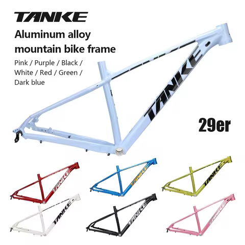 TANKE Mountain Bike Frame Fixed Gear Carrier Kit MTB 29er 19inch Disc brake Aluminum alloy bicycle F