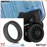 WTTLE 3Pcs Rubber Ring, Diameter 35 mm Flexible Luggage Wheel Ring, Durable Thick Flat Elastic Stretchable Wheel Hoops Luggage Wheel