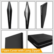 Foam Cover Plain Queen Size With Zipper Bed Mattress Cover Twin Size Mattress Protector