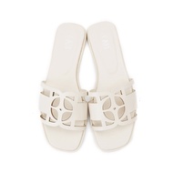 O&B รองเท้าหนังแพะ รุ่น OANDB SANDALS IN UNDERCOVER CREAM-11148CG00296F_C0BEXX 36 One