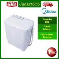 Midea 9.0KG Semi Auto Washer MSW9008P Mesin Basuh Semi Auto Midea MSW-9008P
