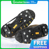 Urban Portable Anti-Slip Ice Cleats for Hiking Winter Snow and City Use - Stainless Steel Shoe Chain