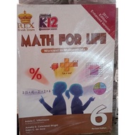 ☪ MATH FOR LIFE grade 6(book sale)