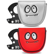 Silly Face DF3 Mallet Putter Cover Golf Head Cover Golf Club Cover LAB Golf