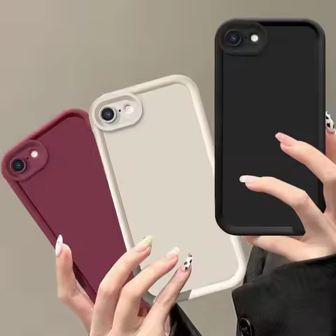 For Apple iPhone 5 5S 7 8 SE 2016 SE2 SE3 2020 2022 Case Full Package Soft Silicone Cover iPhone 7 8