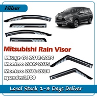Rain Visor For Mitsubishi Mirage G4 2012-2024/Montero 2009-2024/xpander/L300 Window Door Visor