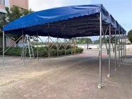 戶外雨棚Outdoor canopy 遮陽防雨伸縮雨篷 陽台門店泊車遮陽棚 庭院折疊防雨遮陽篷Outdoor canopy