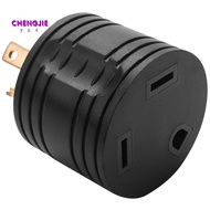 RV Generator Adapter 3-Prong 30A Male To 30A Female RV Power Plug 125V RV Plug for  Motorhome Traile