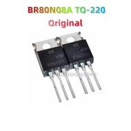 5pcs Original BR80N08A TO-220 80N08A TO220 80V/100A N-Channel MOSFET Transistor New Genuine