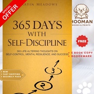 365 Days With Self‐Discipline: 365 Life‐Altering Thoughts... by Martin Meadows – Paperback with free