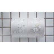 MODAIZHI Bokeh Bubble Tea Washi Tape Silver