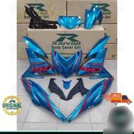 *[READY STOCK] Coverset Bodyset Yamaha Exciter 4 King  Y15 Y15ZR V1 V2 Ruby Cyan (STICKER TANAM)
