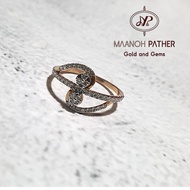0.34CT LADIES DIAMOND RING-18K GOLD DIAMOND RING-18K GOLD FANCY DIAMOND RING-18K GOLD FANCY LADIES D