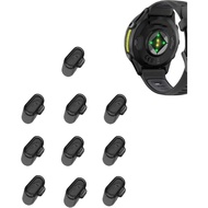 10 Pack Charger Port Protector for Garmin Forerunner 970,BOVUGAC TPU Dust Plug Anti-dust Plugs Compa