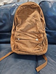 SPAO 燈芯絨啡色背包