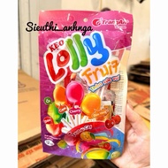 Combo of 5-10 Lolly Fruit Trang An Lollipops Pack of 12 Sticks - 72g