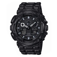 Casio G-Shock Black Out Texture Limited Edition Watch GA-100BT-1A