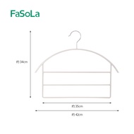 FaSoLa Multi-Layer Clothes Hanger - White