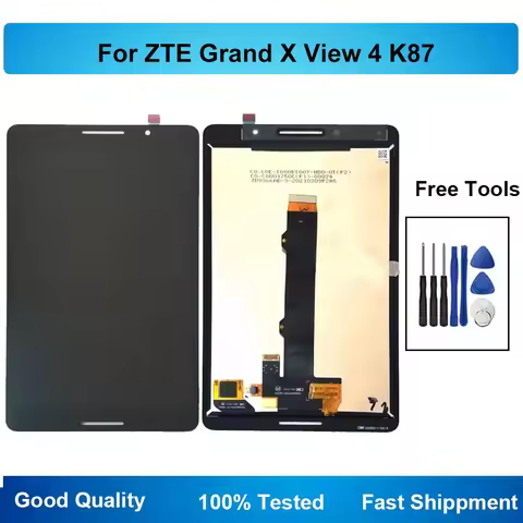 LCD Display Touch Screen Digitizer Assembly For ZTE Grand X View 4 K87 K87CA K87CC Pantalla Replacem