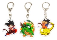 Inc. - Set of 3 Dragon Acrylic Keychain Son Goku, Shenlong (Shenron) Inc. - Set of 3 Dragon Acrylic 