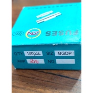 Long Glass Fuse Glass Fuse Long Glass Fuse 2A