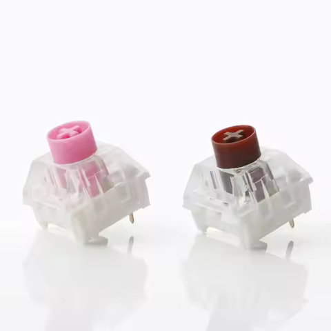 Kailh Box Silent Pink Silent Brown Switch Linear45g Tactile 60g 3Pin RGB Custom Hot Swap Gaming Mech
