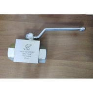 2-way hydraulic ball valve KHB -G3/4 thread 27 mm