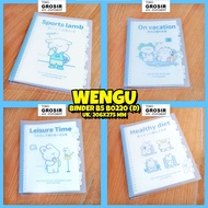 BINDER B5 WENGU B0220 (D) Cute Wengu B5 Binder