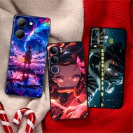 Soft black phone case for Vivo V5 V7 V9 V11i V15 V19 V20 V21 V21E V23 V25 V25E V27 V27E V29 V29E Pro