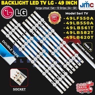Backlight Tv Led Lg 49 Inc 49Lf550 49Lb550 49Lb582 49Lb620 49Lf 49Lb