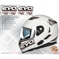 Evo Helmet Sticker 6Pcs