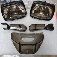 Head lamp lampu depan signal cover depan tail lamp cover lampu belakang honda ex5  ex5 dream smoke/t