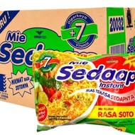 mie sedaap rasa soto 1dus isi 40pcs