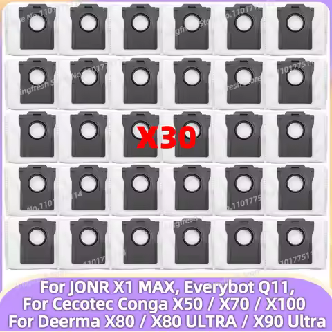 Dust Bag For Cecotec Conga X50 / X70 / X100 X-Treme, JONR X1 MAX, Everybot Q11, Deerma X80 / X80 Ult