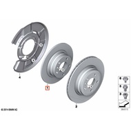 Original BMW E81/E87/E87 LCI/E90/E90 LCI Rear Left and Right Brake Disc (296X10,5) Set [34216855002]