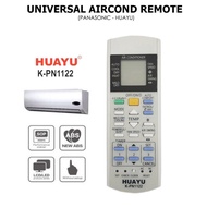 Huayu Universal Aircond Remote Control For Panasonic [K-PN1122] - Easy Setting/8 Meter Transmitting Distance