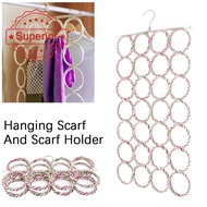 28 Circle Scarf Rack Tie Scarf Circle Rack Display Hook Rattan Paper Rattan Hanger Rack W7s2