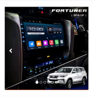 เครื่องเล่นAndroidติดรถยนต์พร้อมจอ 2 Din จอขนาด 9 นิ้ว ตรงรุ่นToyota fortuner 2016+ ระบบ Android 9 รุ่นใหม่ล่าสุด Ram 2G/Rom 32G จอกระจก 2.5D แบบ IPS พร้อมหน้ากาก จอสว่างคมชัด มี GPS รุ่นใหม่ล่าสุด จอแอนดรอยด์ จอAndroid จอติดรถ ฟร้อนแอนดรอยด์