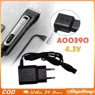 Power Adapter Charger Shaver 4.3V A00390 For Electric Shaver Charger Black And Safe