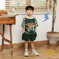 Tilly Milly รุ่น Cullen ชุดฮู๊ดเด็กเสื้อเเขนสั้นกางเกงขาสั้น Look2-hey! baker bear