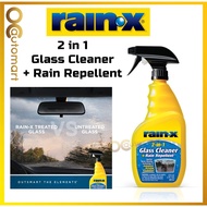 Rain-X 2-in-1 Glass Cleaner with Rain Repellent Spray Rain X 680ml Water Repellent