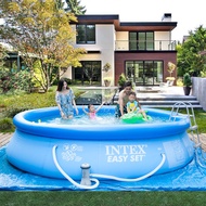 Condor-Intex Pool Easy Set ขนาด 8 ฟุต x 24 นิ้ว (2.44x0.61 เมตร) ทรงกลม