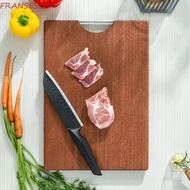 FRANCESCO Ebony Cutting Board, Rectangular Anti-mold Wooden Chopping Blocks, Durable Thickened Antib