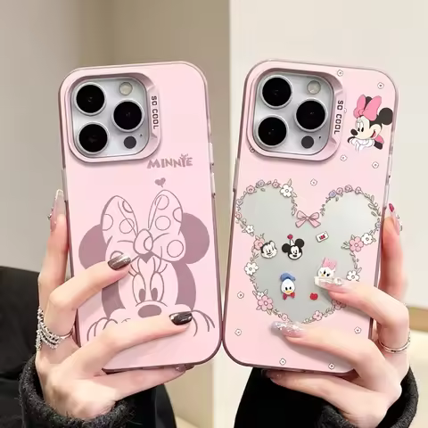 Y2K Mickey Minnie Phone Case For Samsung Galaxy A57 A17 A27 A37 A16 A56 A36 A26 A55 A07 S26 Ultra S2