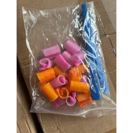 Curl hair roots, curl cold