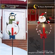 Lawn Light Penguin Solar Outdoor Candle Santa Solar Light Santa HBES