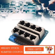 Nearbeauty GPIO Module  Board Flexible Compact 8 RJ45 Ports Professional 4B 2B 3A 1A+