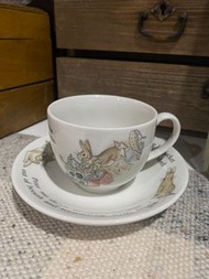 英國製Wedgwood彼得兔咖啡杯盤組